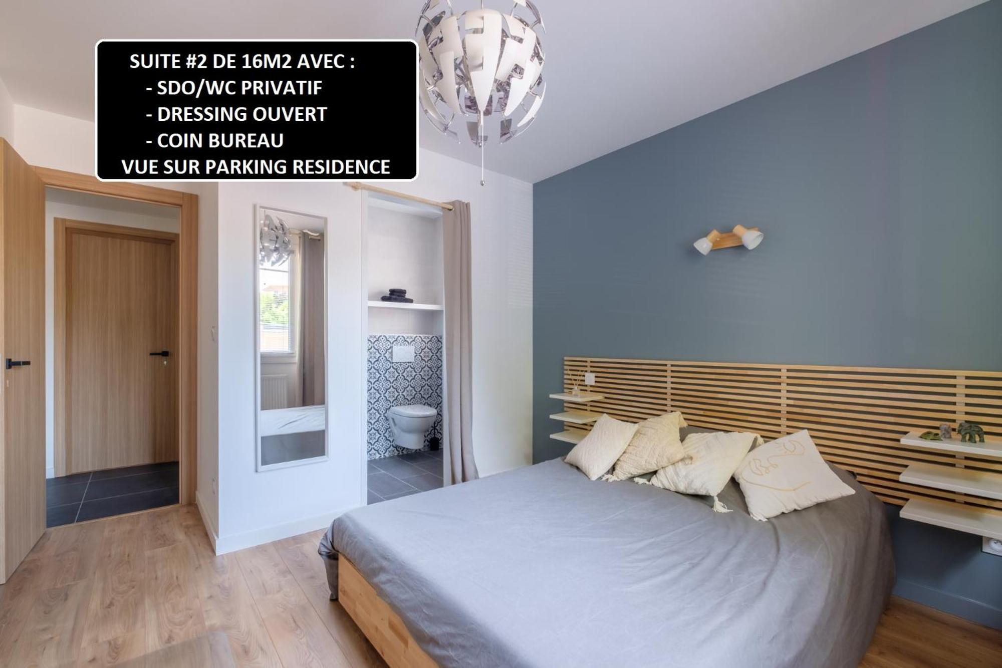 Appart 3 Suites-Chaque Suite Avec Sdo Wc Privatifs - Cuisine Commune Tassin-la-Demi-Lune Luaran gambar